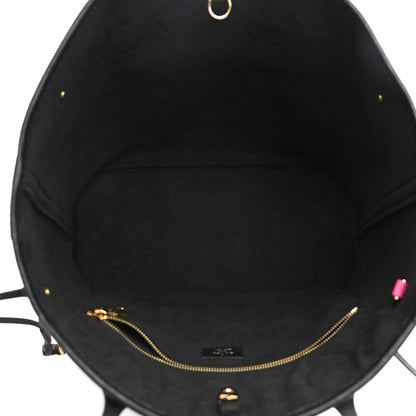 Louis Vuitton Empreinte Spring In The City Neverfull MM Black White Pink 10 of 15