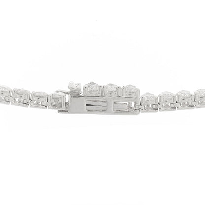 Parker & West by FASHIONPHILE 14K White Gold Diamond 13.20ctw Riviera Necklace 4 of 7