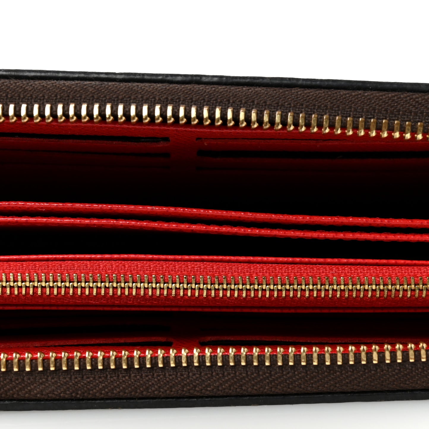 Monogram Zippy Wallet Coquelicot