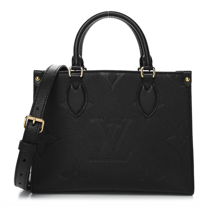 Louis Vuitton Empreinte Monogram Giant Onthego BB Black 1 of 9