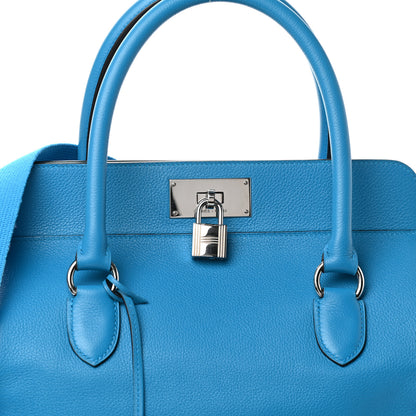 Hermes Evercolor Verso Toolbox 26 Bleu Zanzibar Malachite 7 of 9