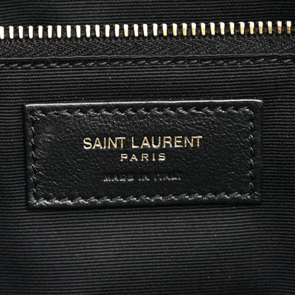 Saint Laurent Grained Lambskin Monogram Large Niki Chain Satchel Light Musk 6 of 11