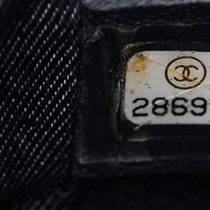 Chanel Lambskin Timeless Vanity Cosmetic Case Black 7 of 11