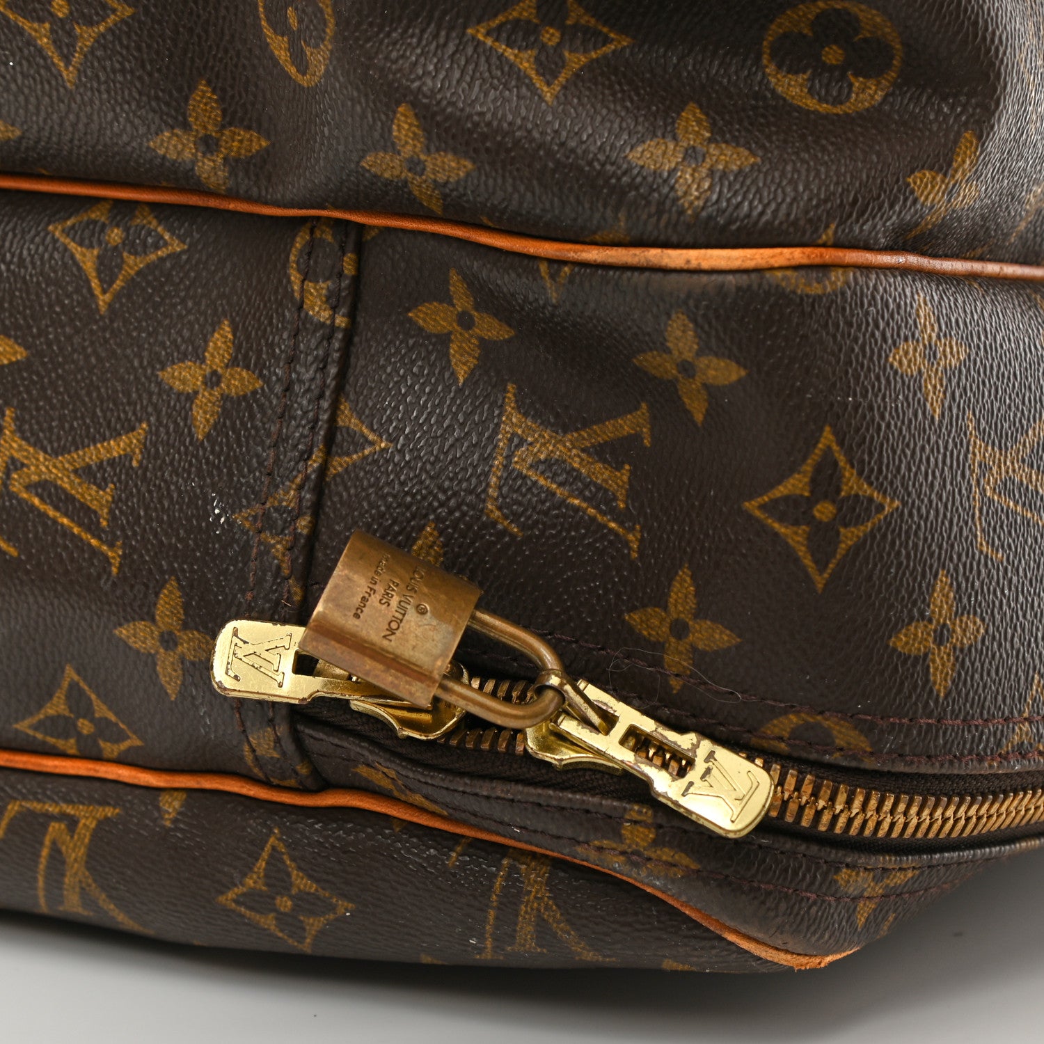 Louis Vuitton Monogram Alize 3 Compartment Bag 19 of 20