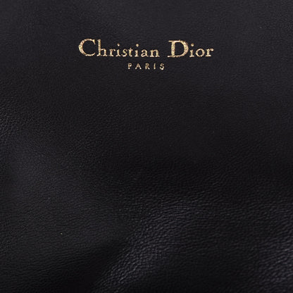 Christian Dior Lambskin Cannage New Lock Pouch Black 6 of 12
