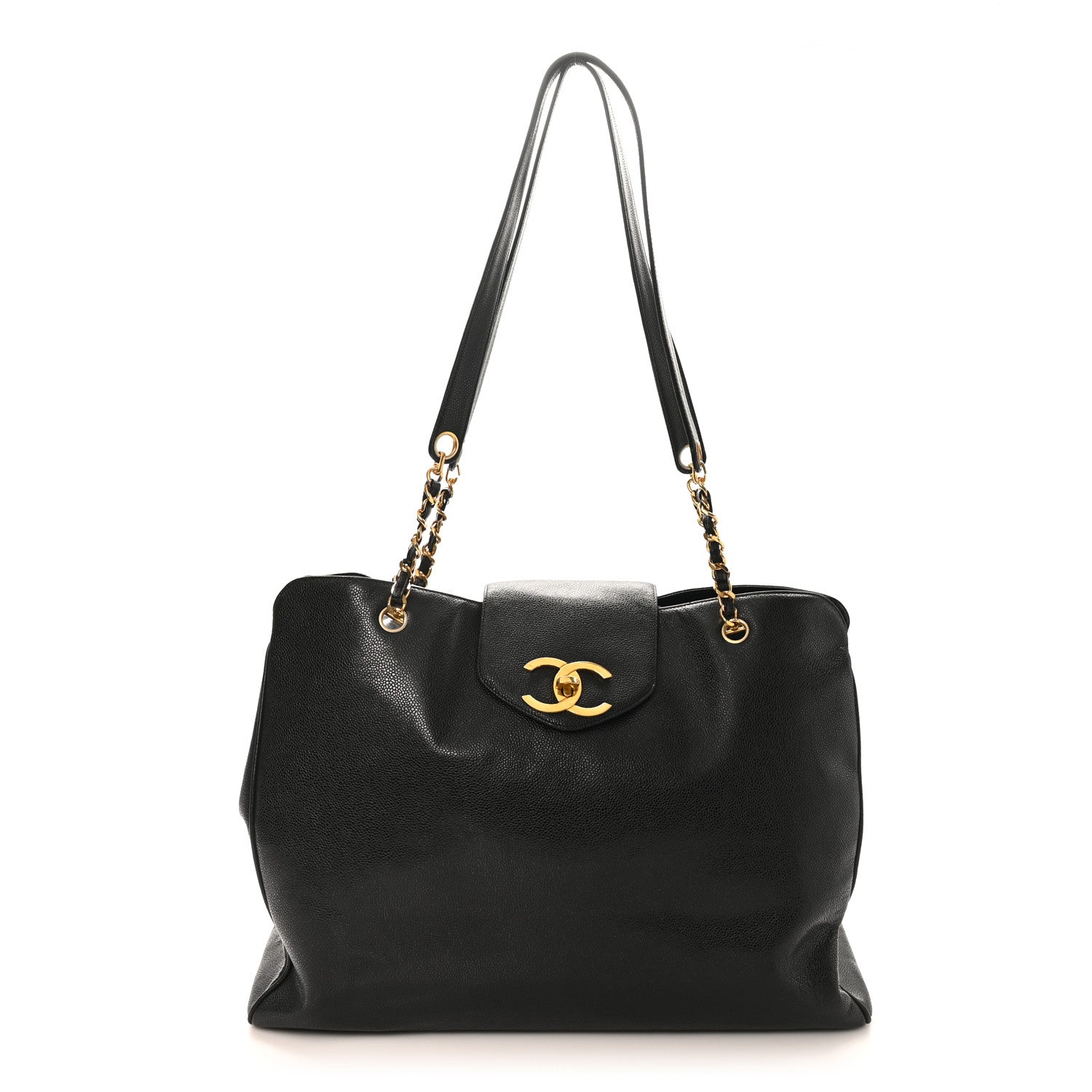 Chanel Caviar XL Weekender Bag Black 1 of 10