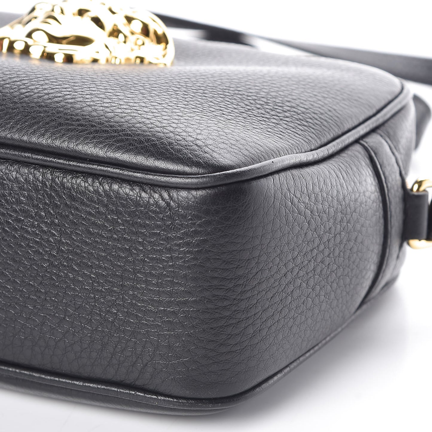 Calfskin Palazzo Camera Bag Black