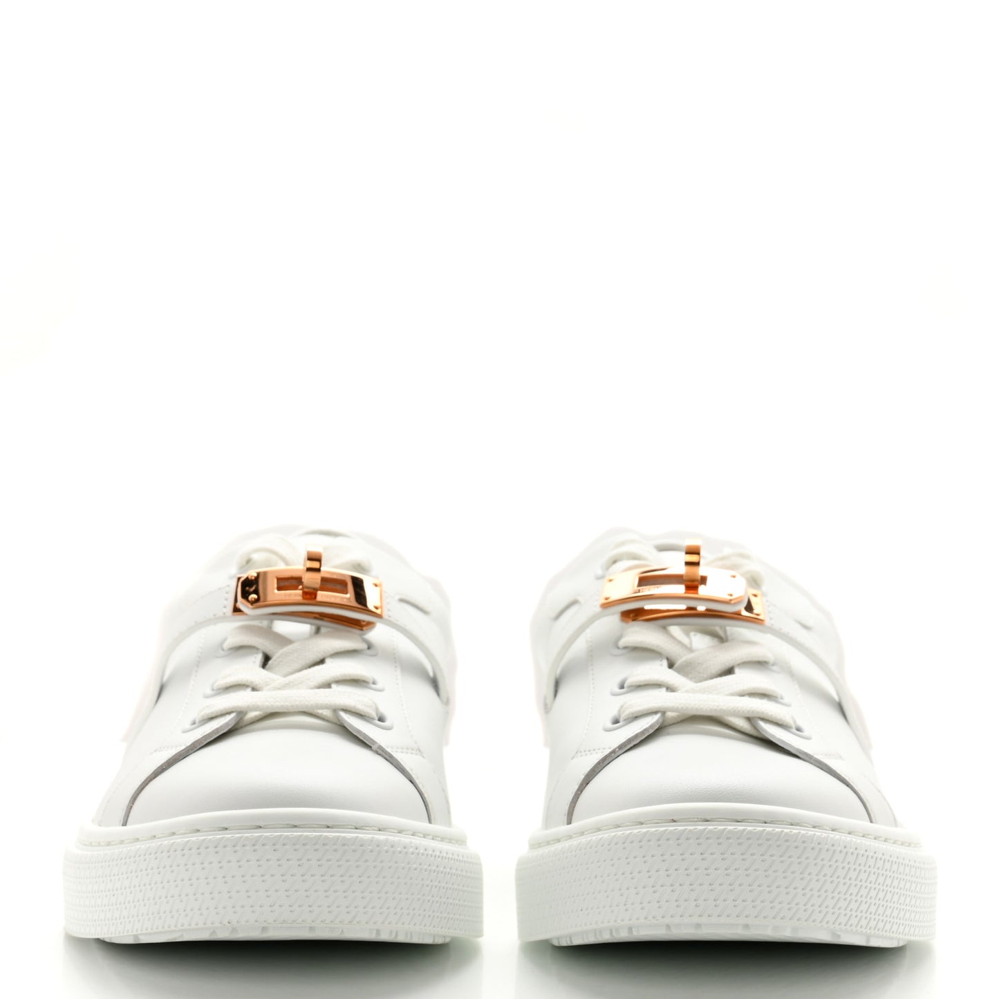 Calfskin Day Sneakers 37.5 White