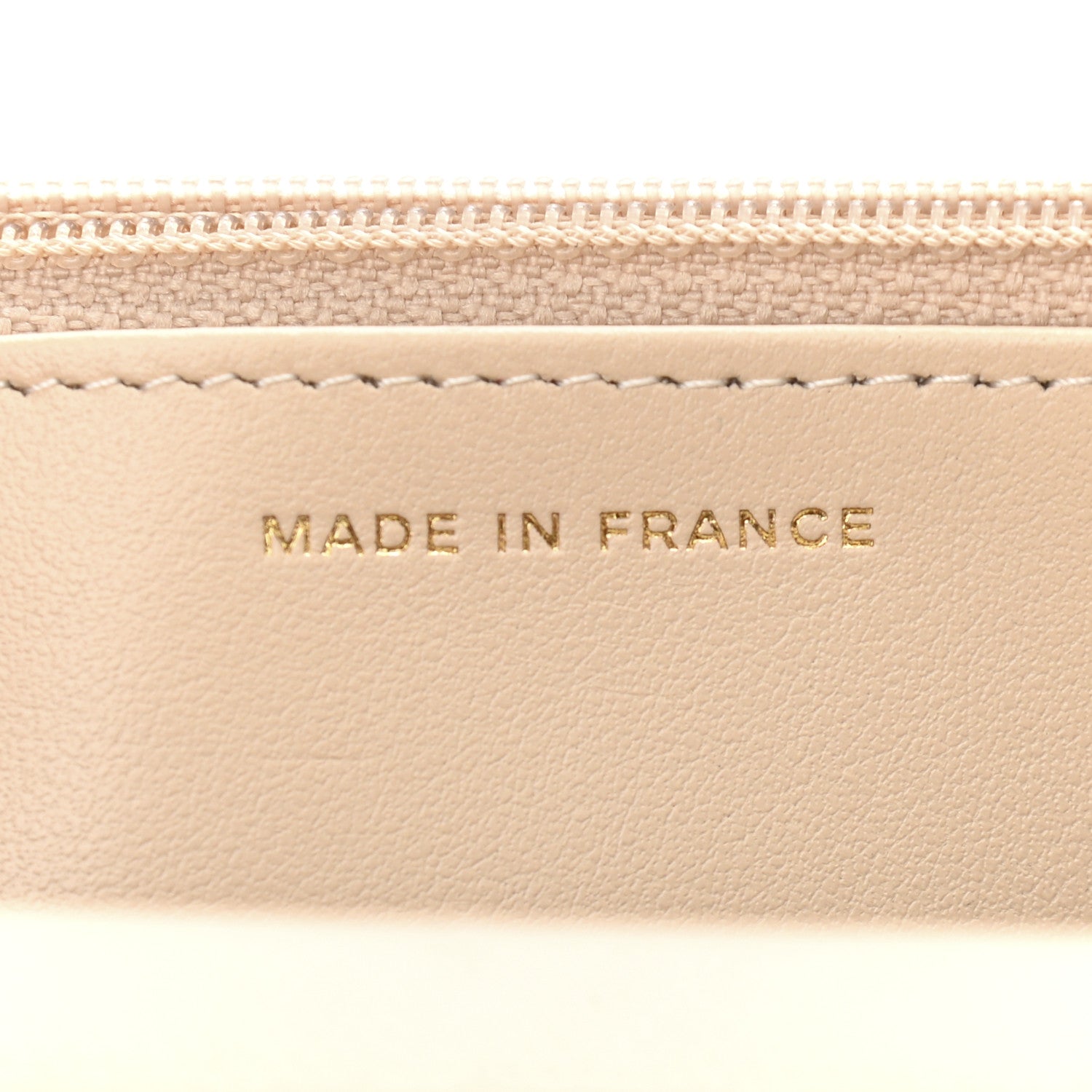 Chanel Caviar Quilted Coco Candy Wallet On Chain WOC Beige 7 of 15