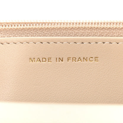 Chanel Caviar Quilted Coco Candy Wallet On Chain WOC Beige 7 of 15