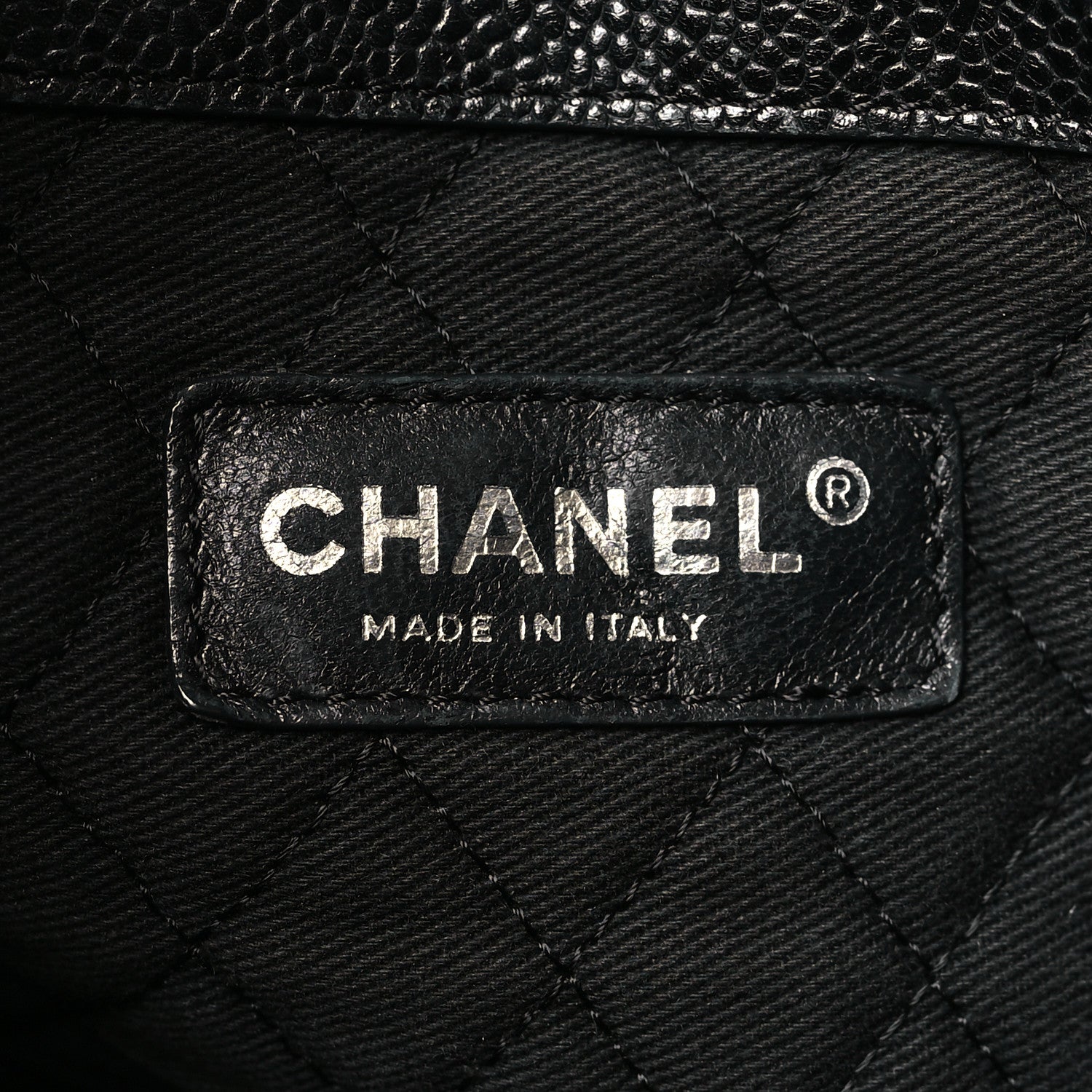 Chanel Coated Canvas Coco Small Tote Black 7 of 11