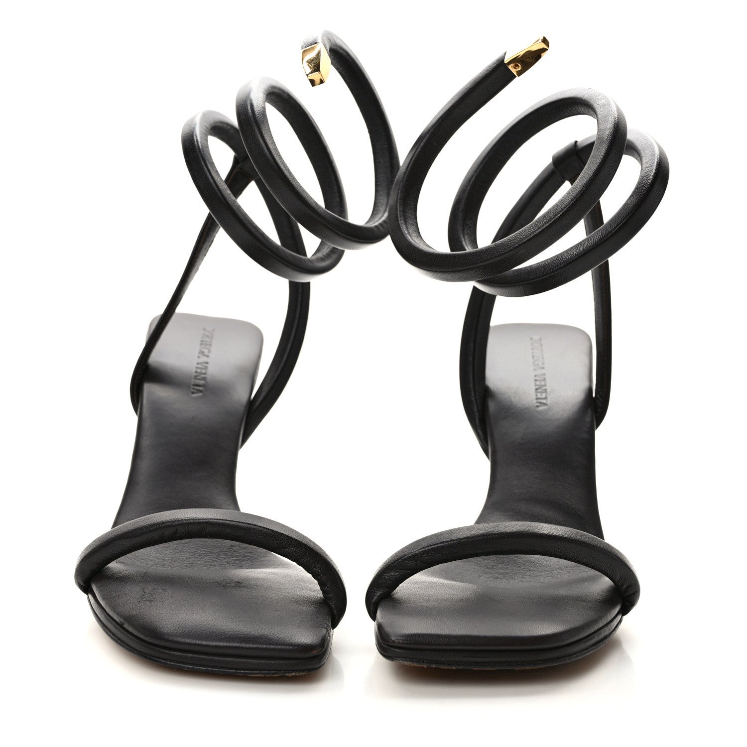 Bottega Veneta Nappa Spiral Sandals 40.5 Fondant 2 of 11