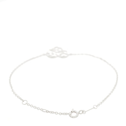 Tiffany Sterling Silver Paloma Picasso Olive Leaf Heart Bracelet 2 of 5