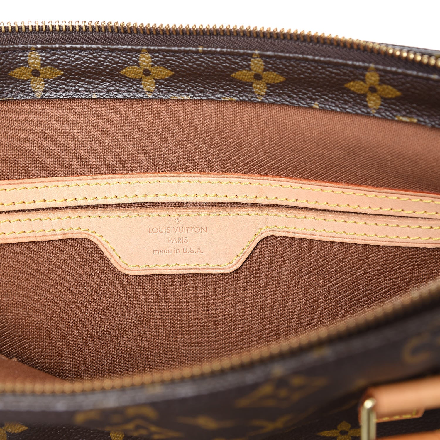 Louis Vuitton Monogram Cabas Mezzo 7 of 12