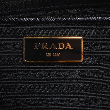Prada Saffiano Small Lux Tote Nero Black 9 of 10
