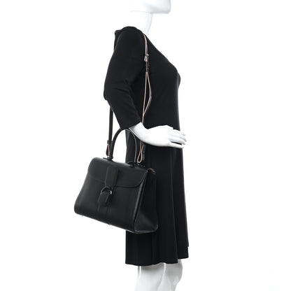 Delvaux Boxed Calfskin MM Magic Brillant Satchel Black Multicolor 2 of 17