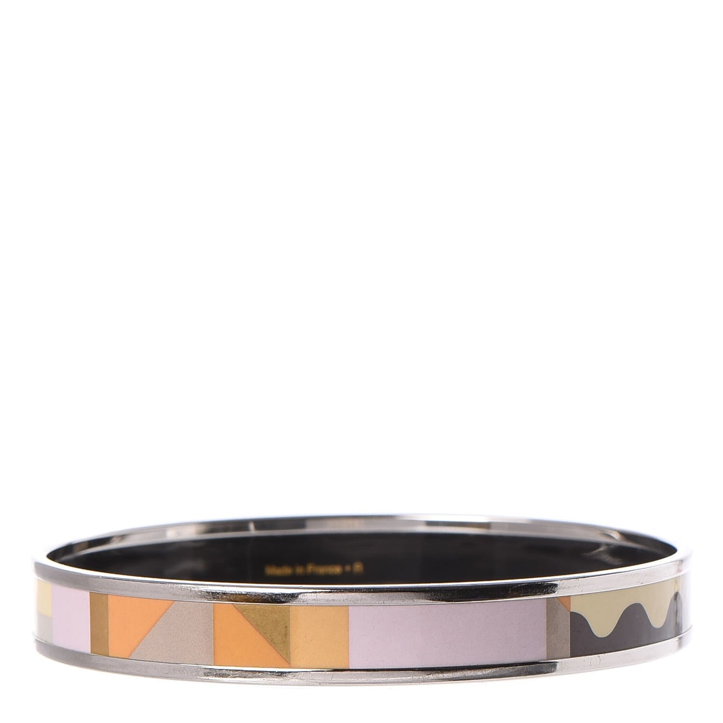 Enamel Printed Narrow Perspective Cavaliere Bracelet 65