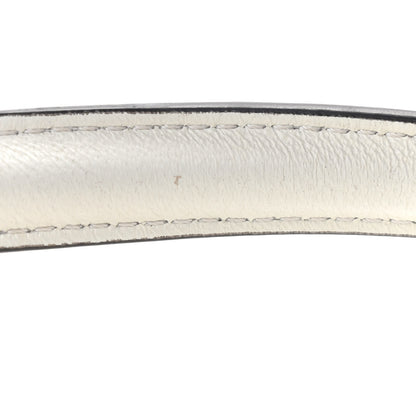 Fendi Nappa FF 1974 Embossed Mini Baguette White 9 of 16