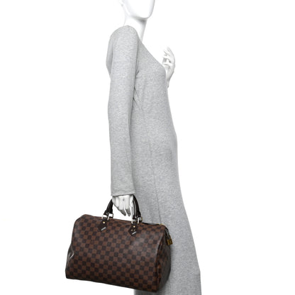 Louis Vuitton Damier Ebene Speedy 35 2 of 11