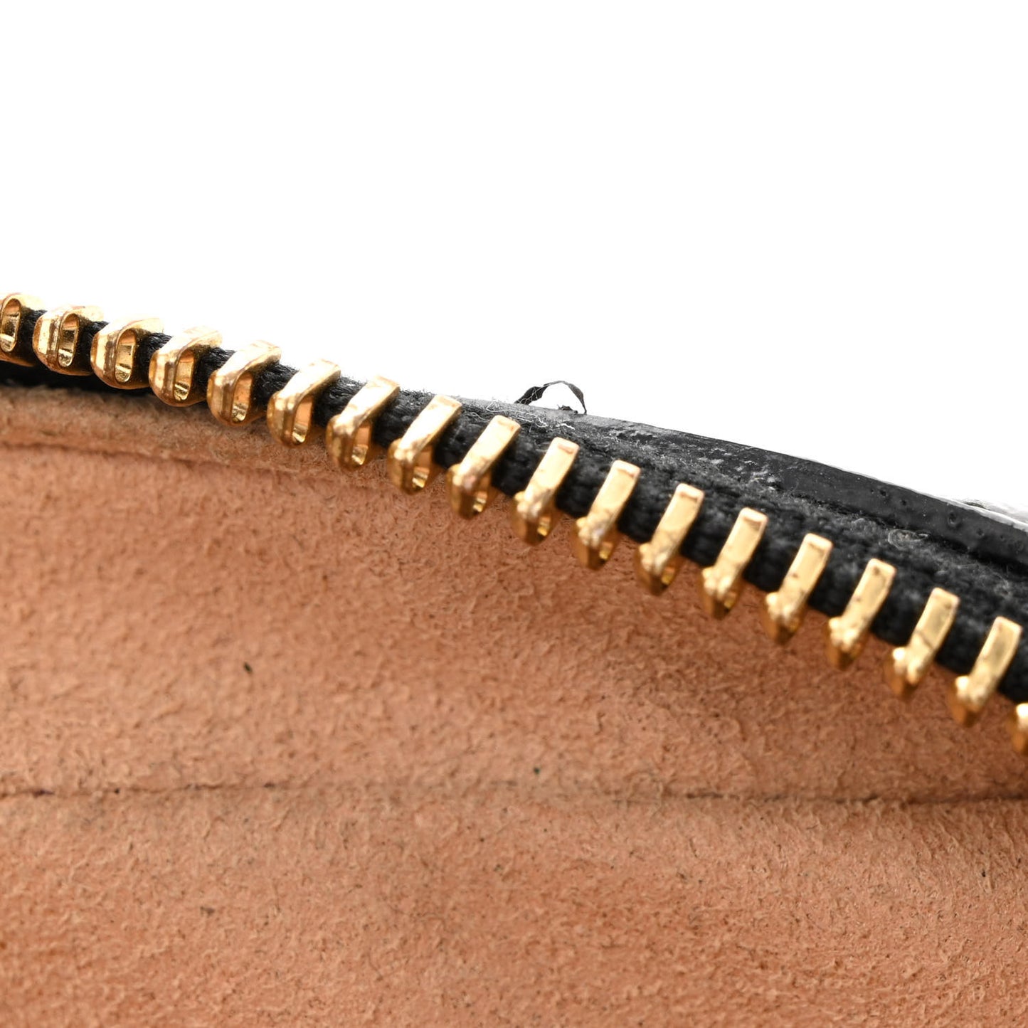 Suede Patent Web Mini Ophidia Shoulder Bag Black