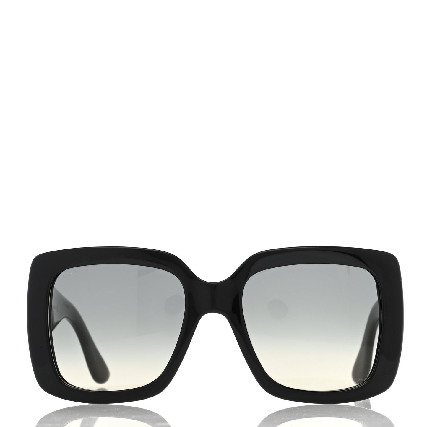 Acetate Square Frame Sunglasses GG0141S Black