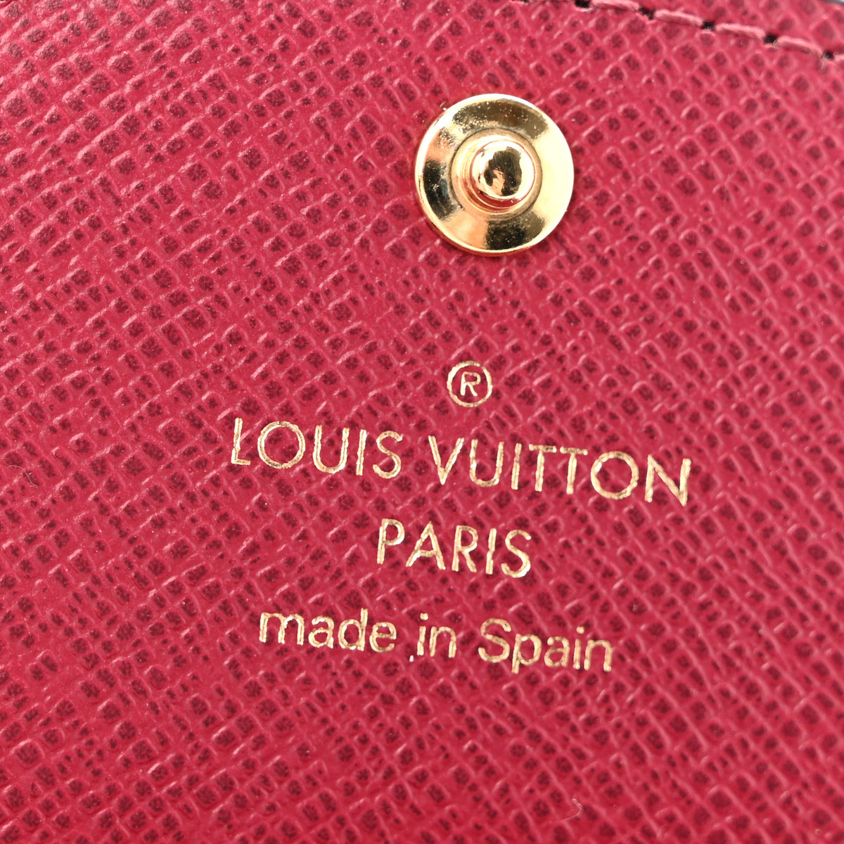 Louis Vuitton Monogram Rosalie Coin Purse Fuchsia 6 of 9