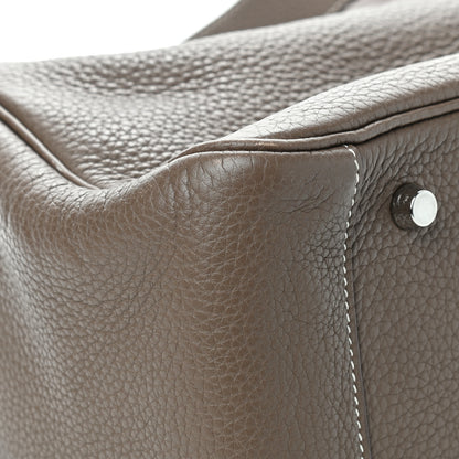 Hermes Taurillon Clemence Lindy 34 Etoupe 11 of 13