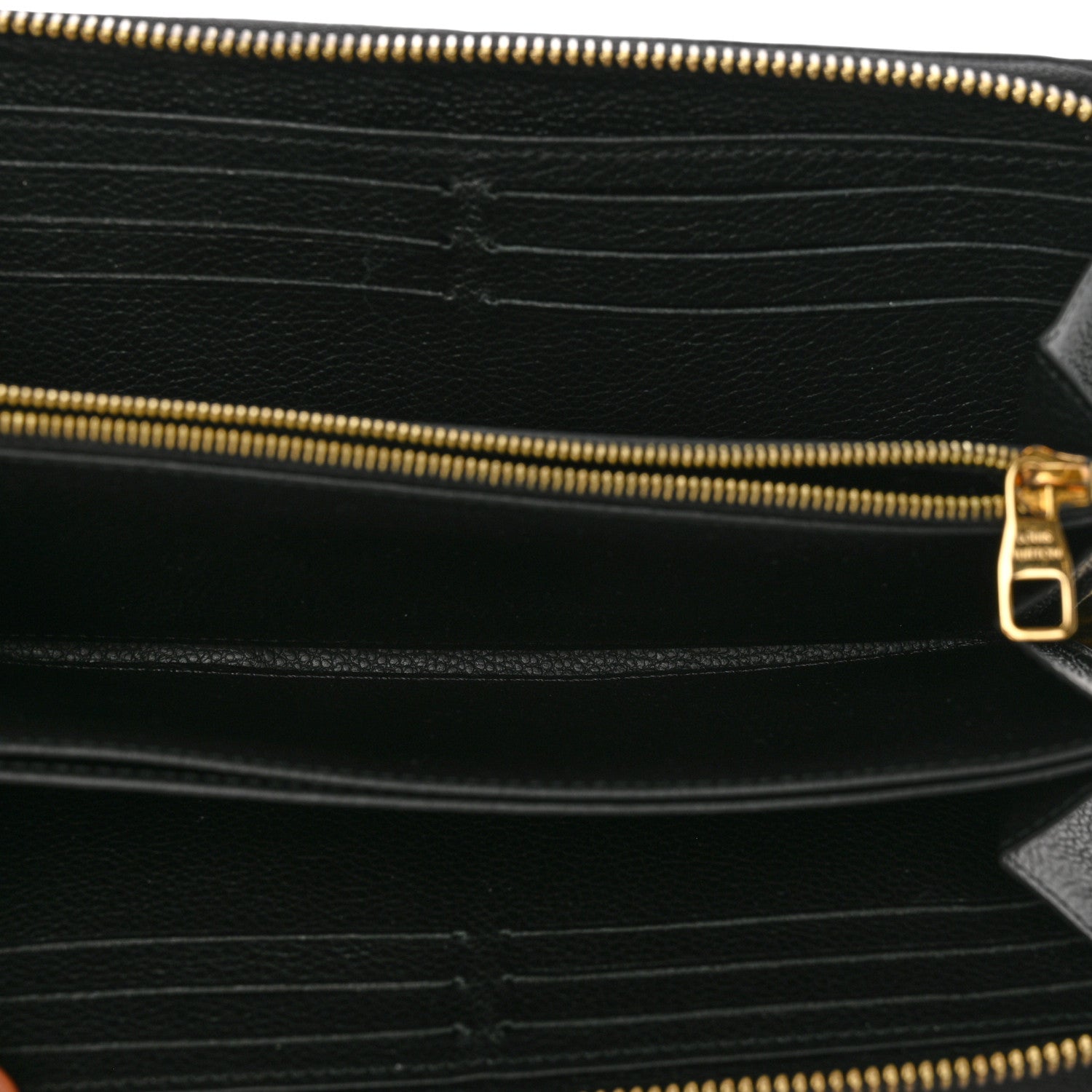 Louis Vuitton Empreinte Zippy Wallet Black 5 of 9