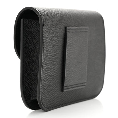 Hermes Epsom Constance Slim Wallet Black 3 of 7