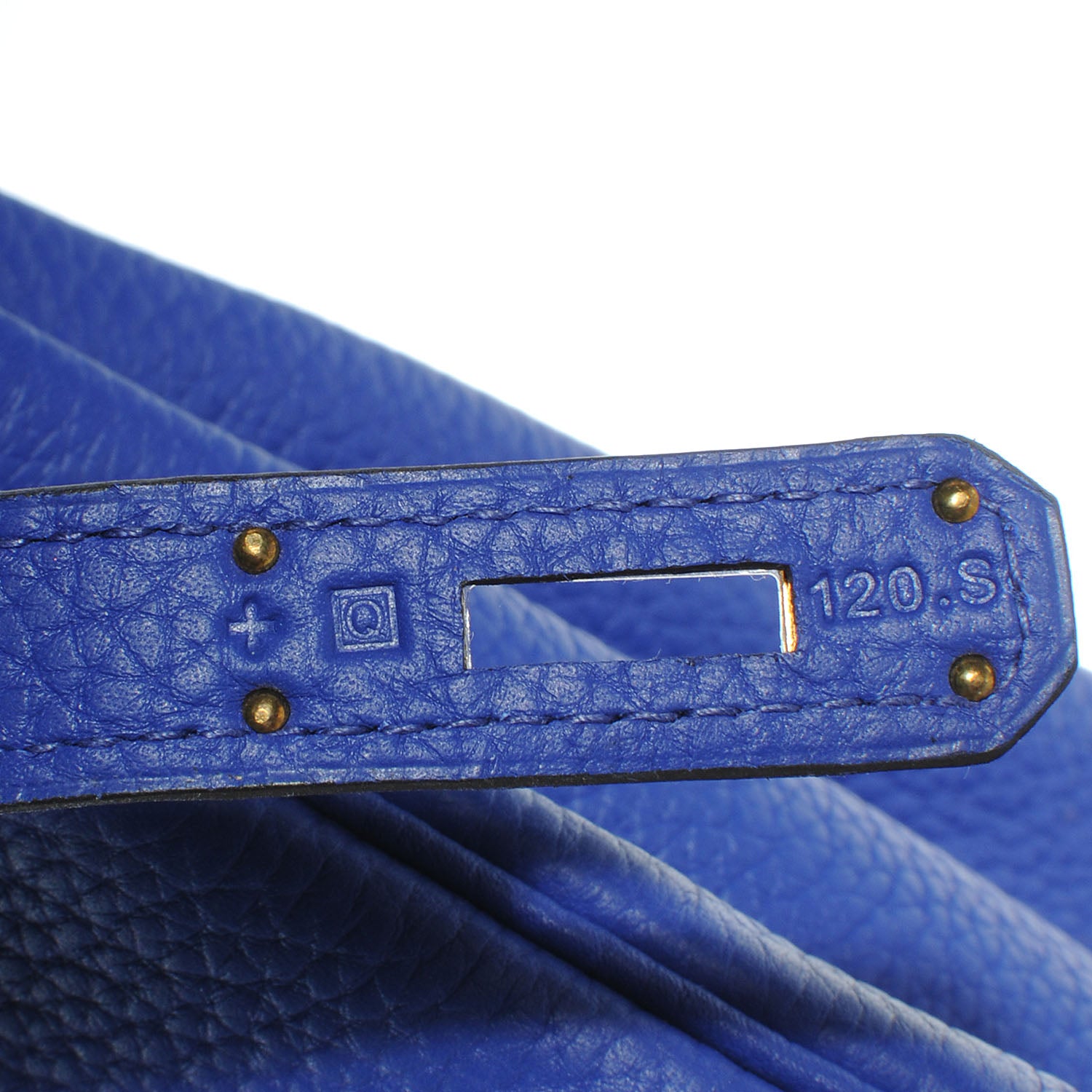 Hermes Togo Birkin 35 Bleu Electrique 8 of 9