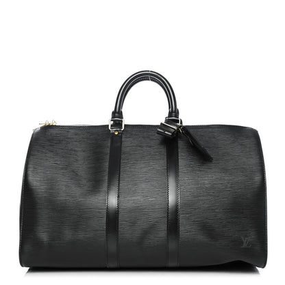Louis Vuitton Epi Keepall 45 Black 1 of 4