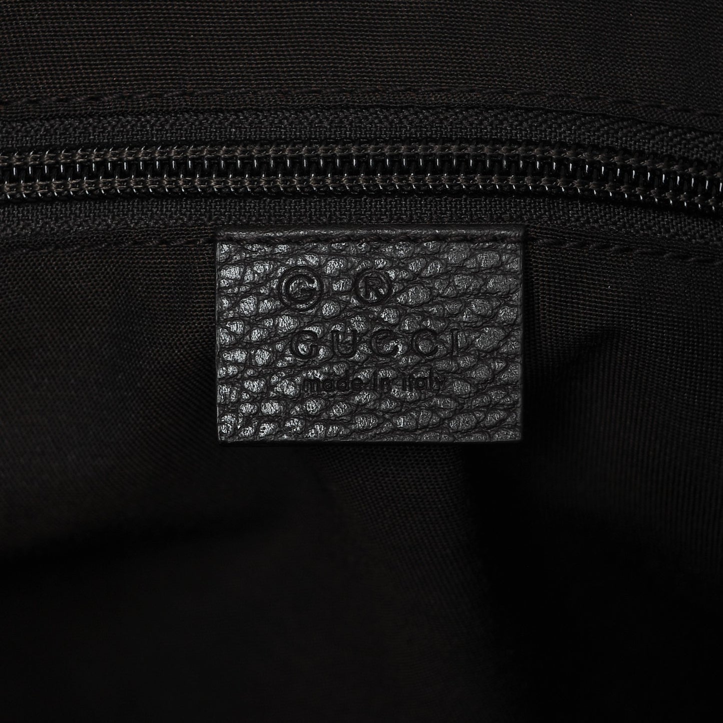 Crystal Monogram Large Flat Messenger Bag Dark Brown