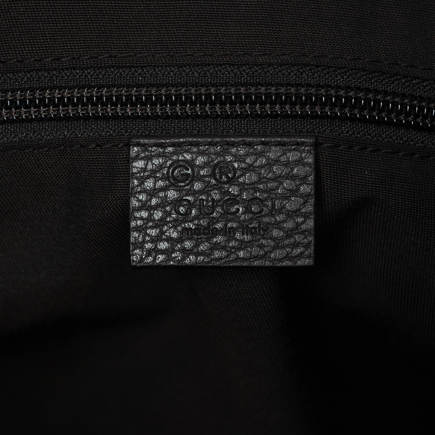 Gucci Crystal Monogram Large Flat Messenger Bag Dark Brown 7 of 7