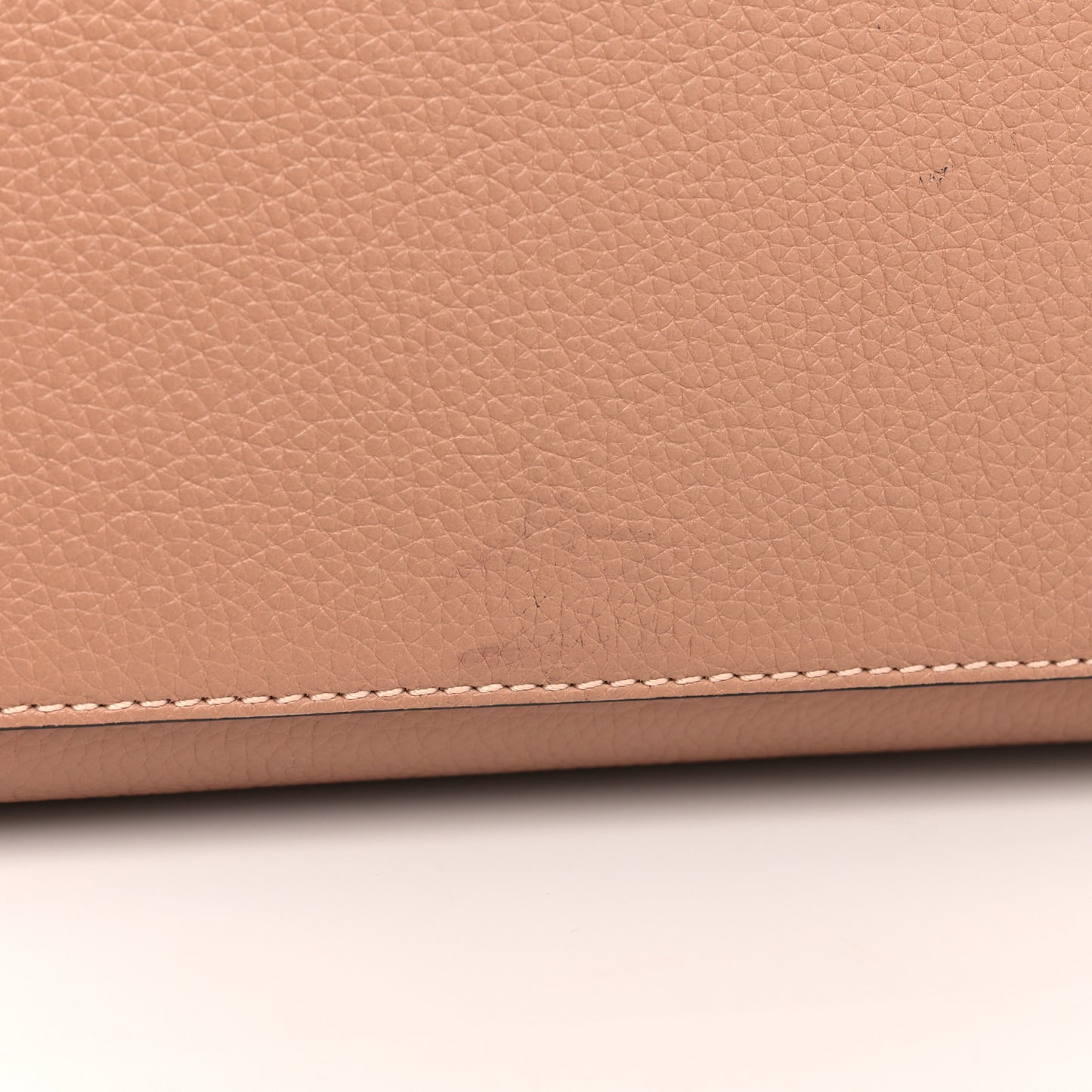 Calfskin Patent Studded Large Paloma Cognac