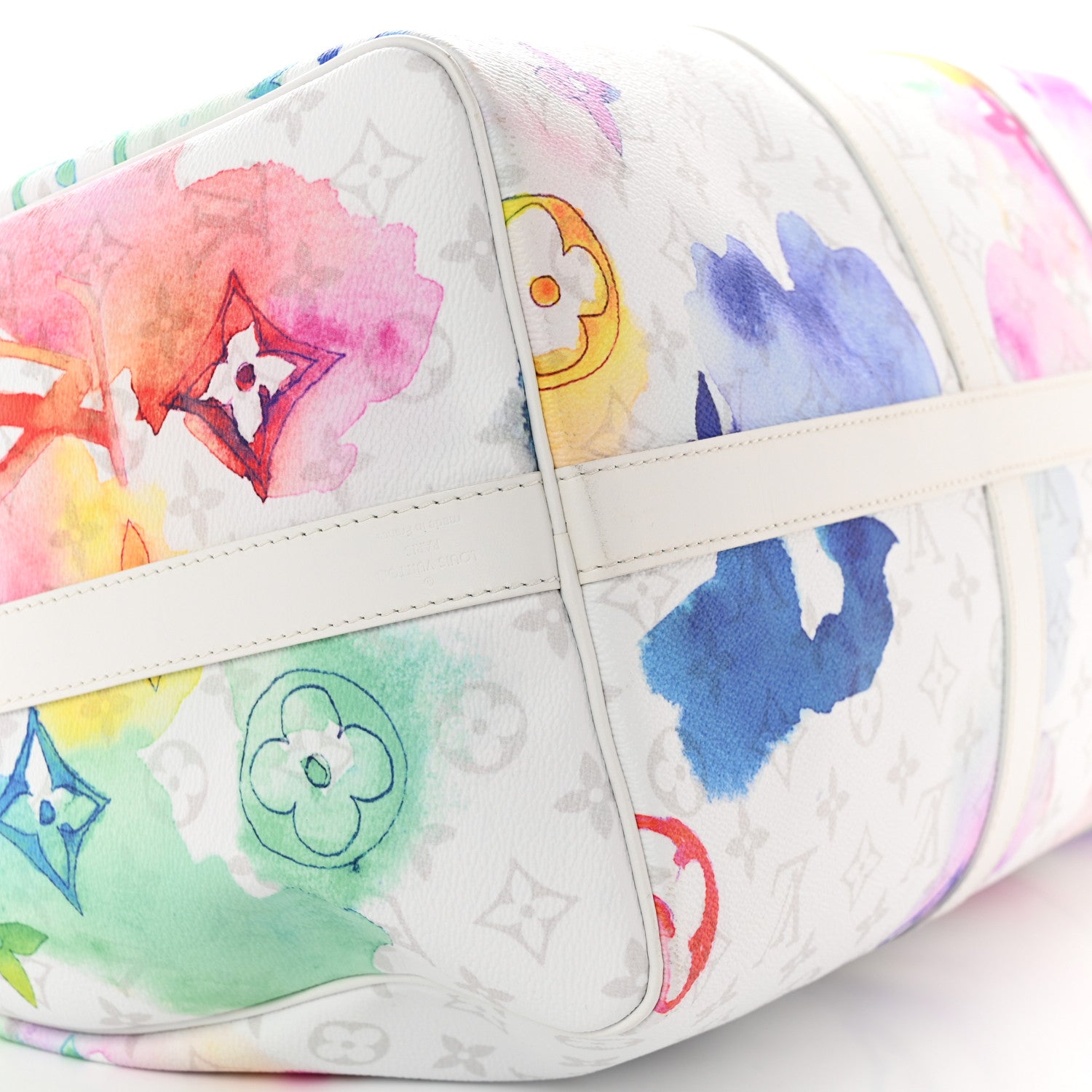 Louis Vuitton Monogram Watercolor Keepall Bandouliere 50 Multicolor 7 of 8