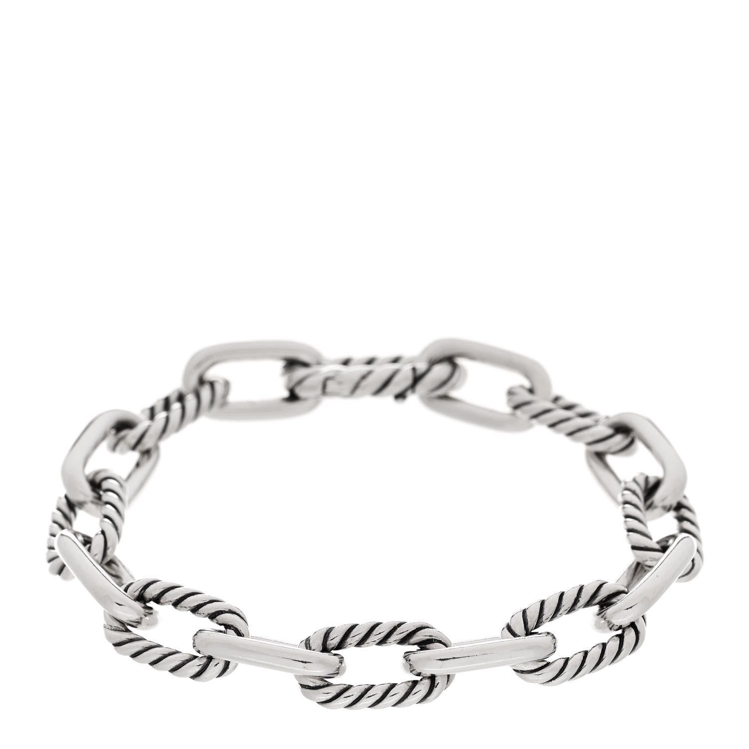 David Yurman Sterling Silver 8.5mm Madison Chain Bracelet 1 of 3
