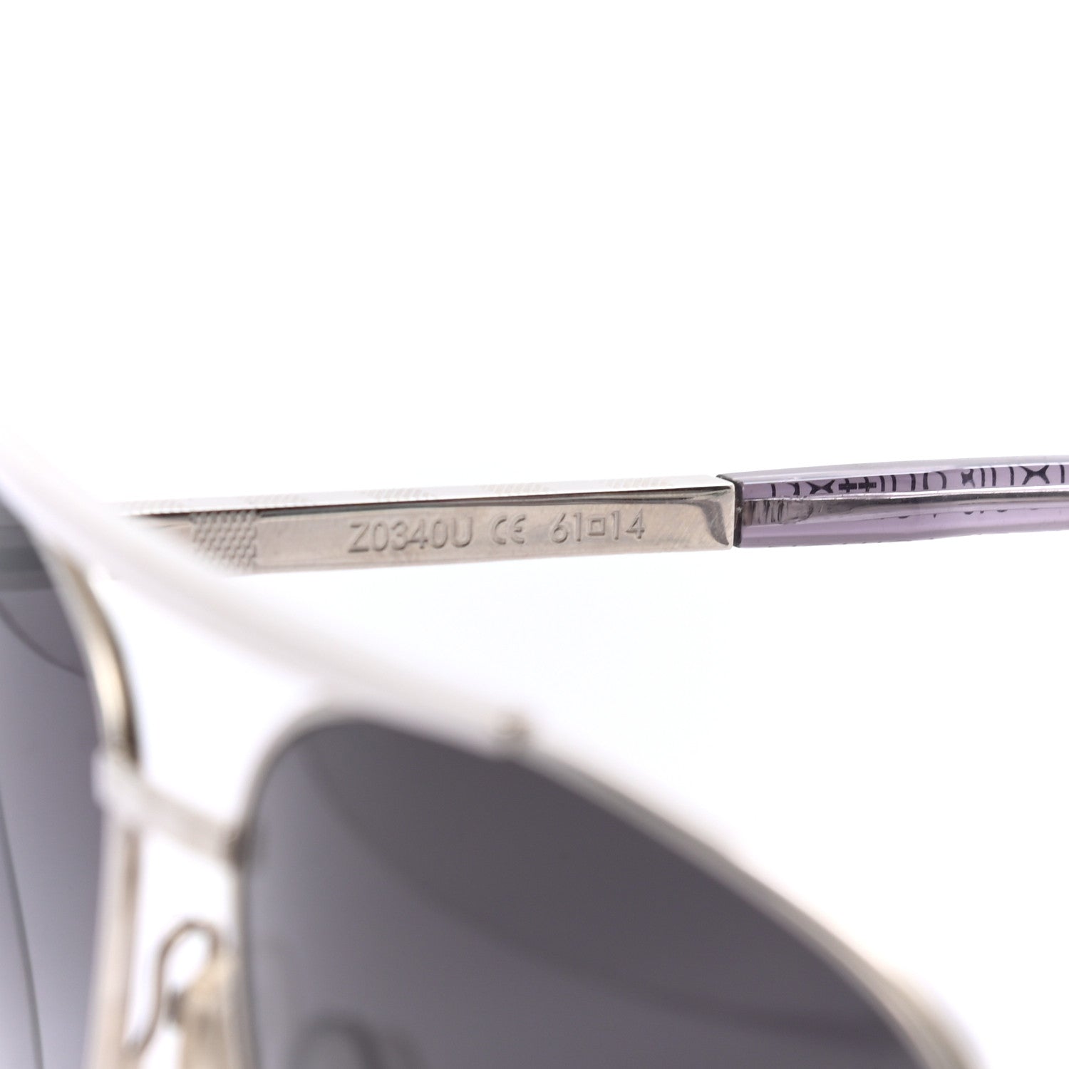 Louis Vuitton Attitude Pilote Sunglasses Z0340U Azur 6 of 6