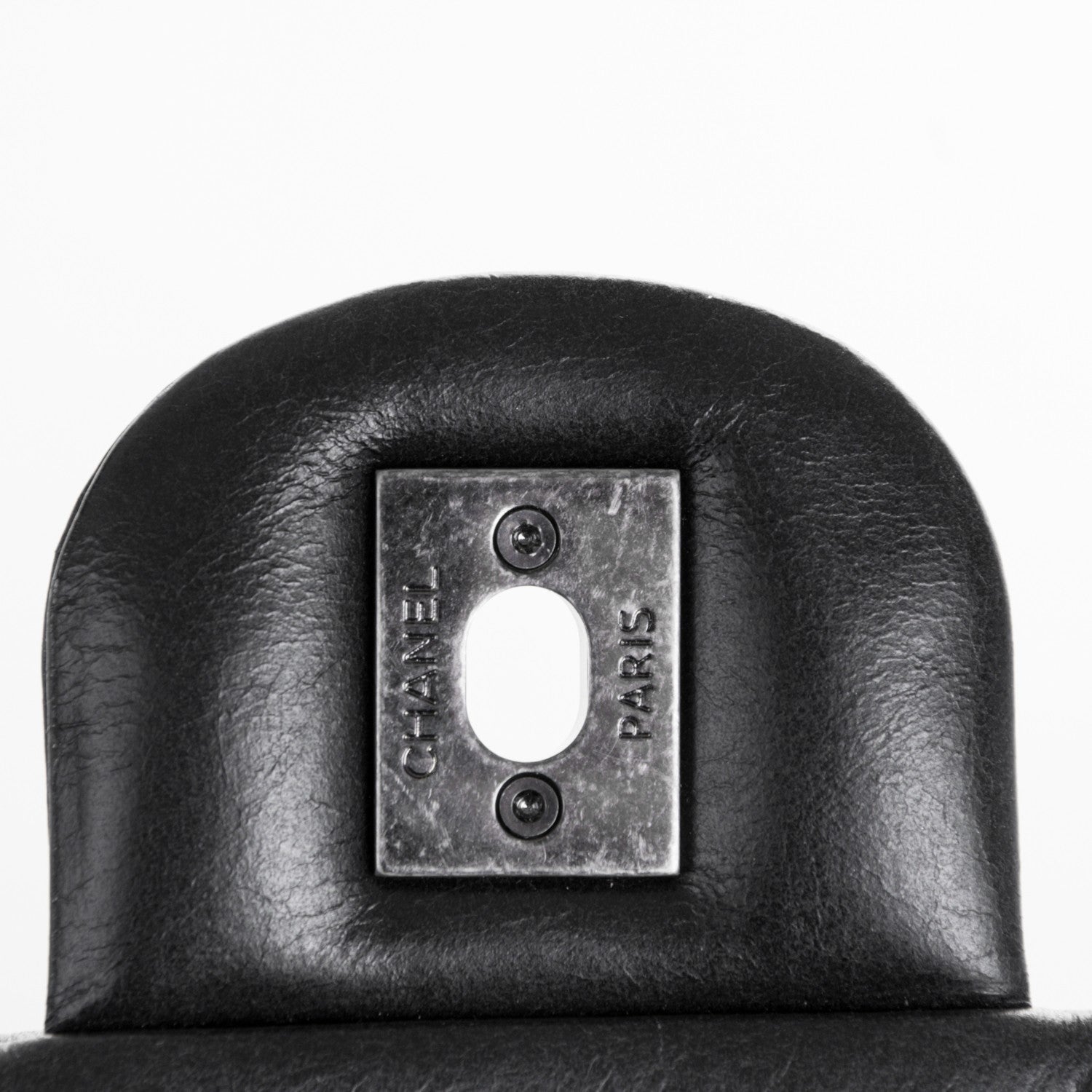 Chanel Calfskin Quilted Large Single Flap Black 6 of 9