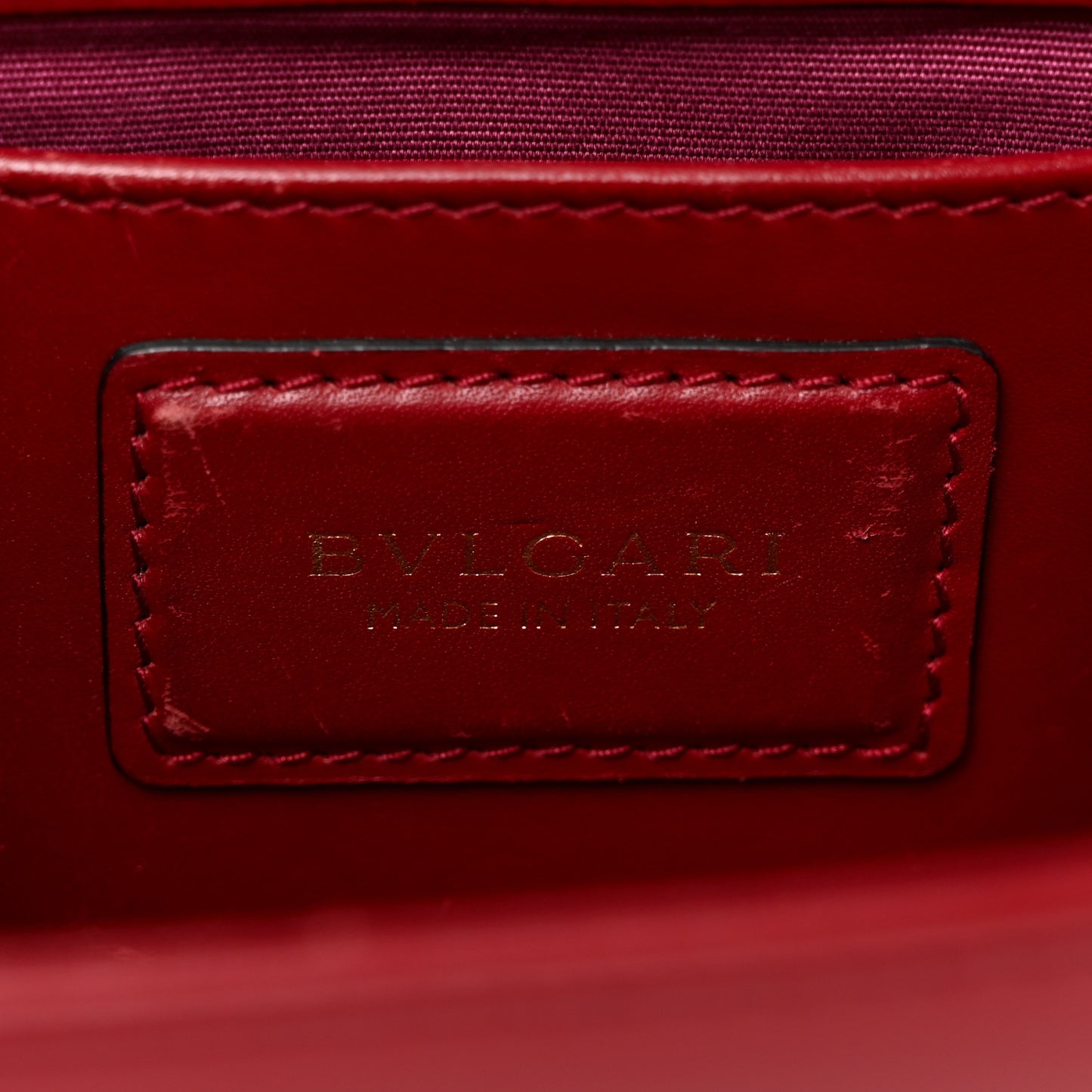 Calfskin Serpenti Forever Crossbody Bag Ruby Red