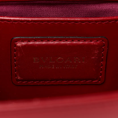 Bulgari Calfskin Serpenti Forever Crossbody Bag Ruby Red 7 of 14