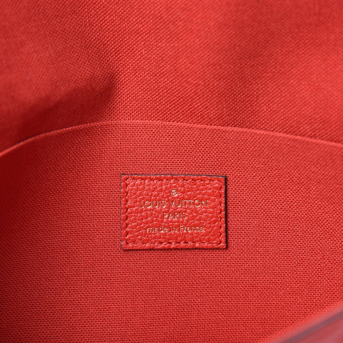Empreinte Pochette Felicie Chain Wallet Cherry
