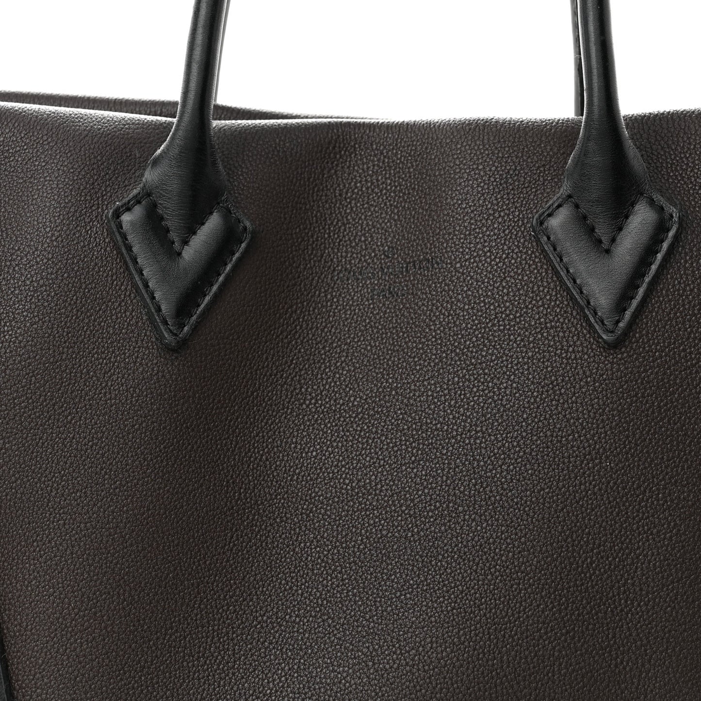 Veau Cachemire Monogram Tote W PM Chocolate