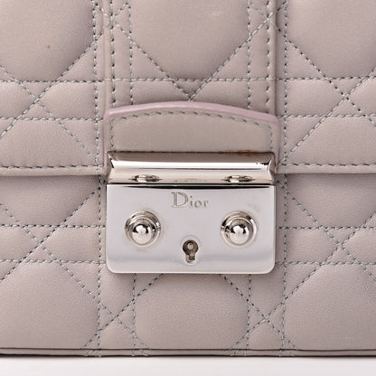 Christian Dior Lambskin Cannage Medium Miss Dior Flap Grey 15 of 15