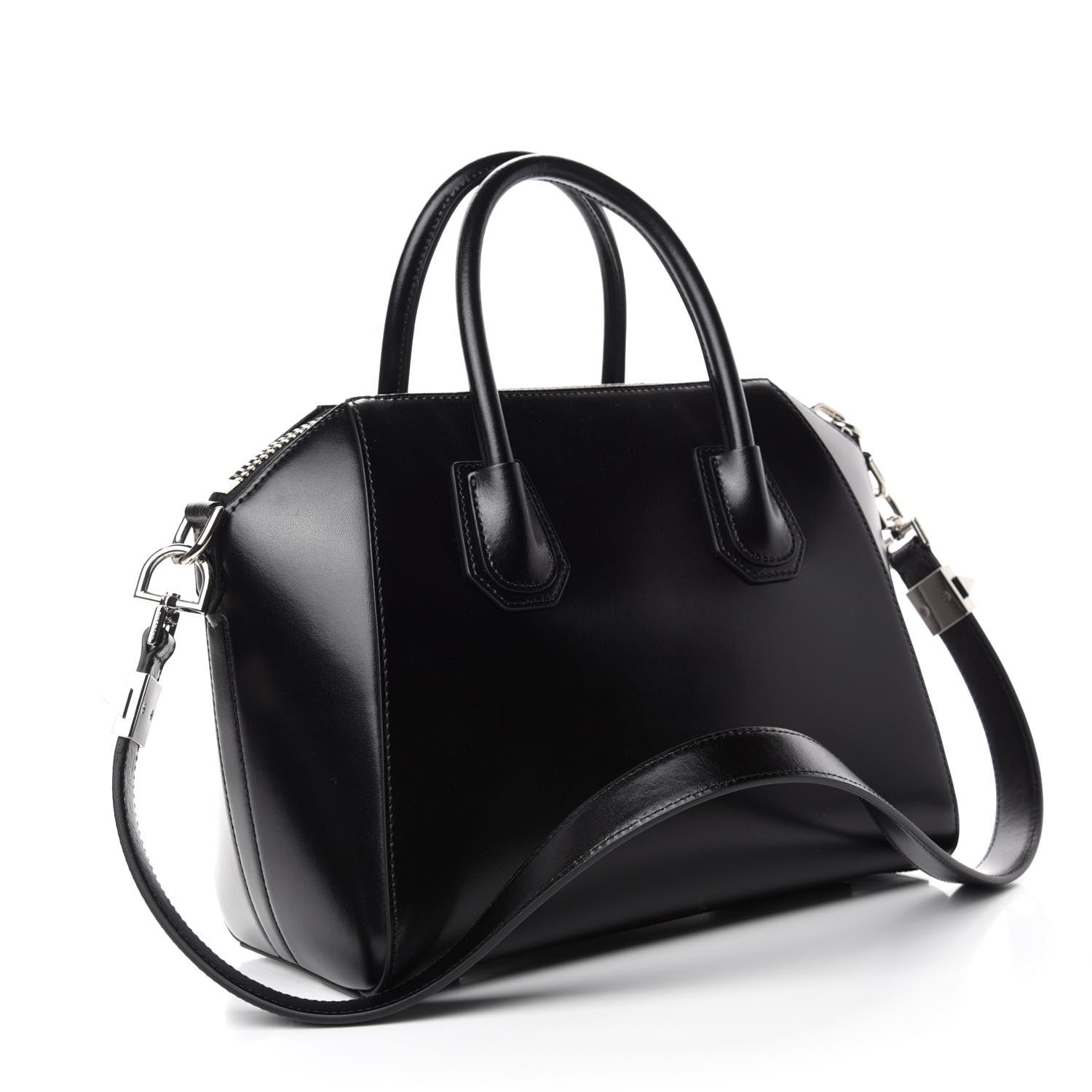 Givenchy Shiny Lord Calfskin Small Antigona Black 3 of 10
