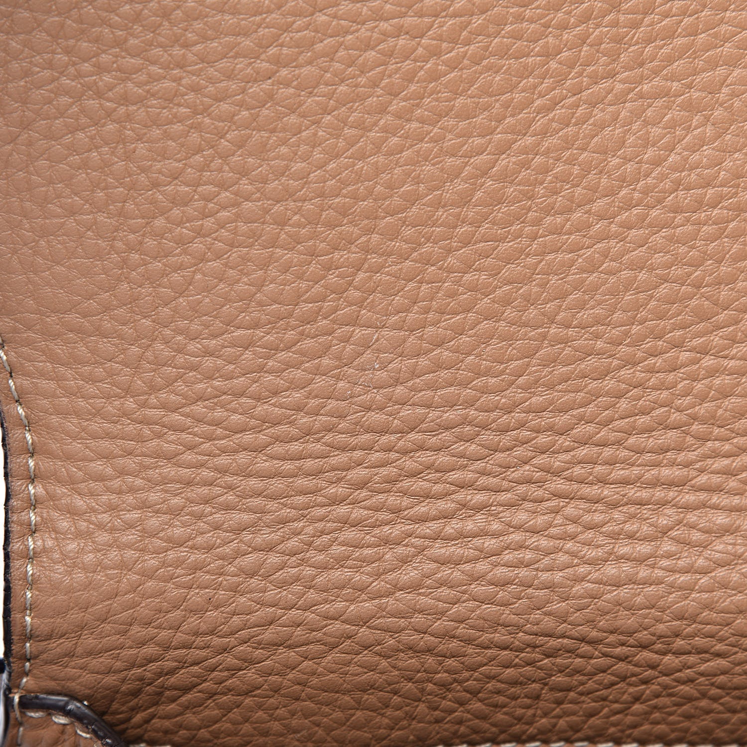 Chloe Calfskin Mini Marcie Round Crossbody Bag Nut 9 of 13