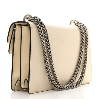 Gucci Textured Calfskin Crystal Small Dionysus Shoulder Bag Mystic White 2 of 11