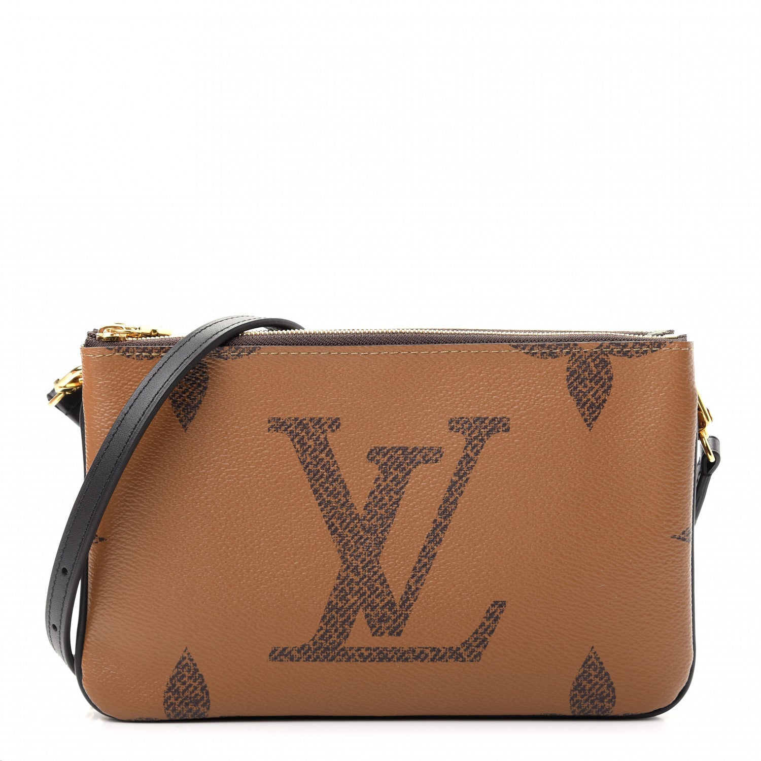 Louis Vuitton Reverse Monogram Giant Double Zip Pochette 1 of 10