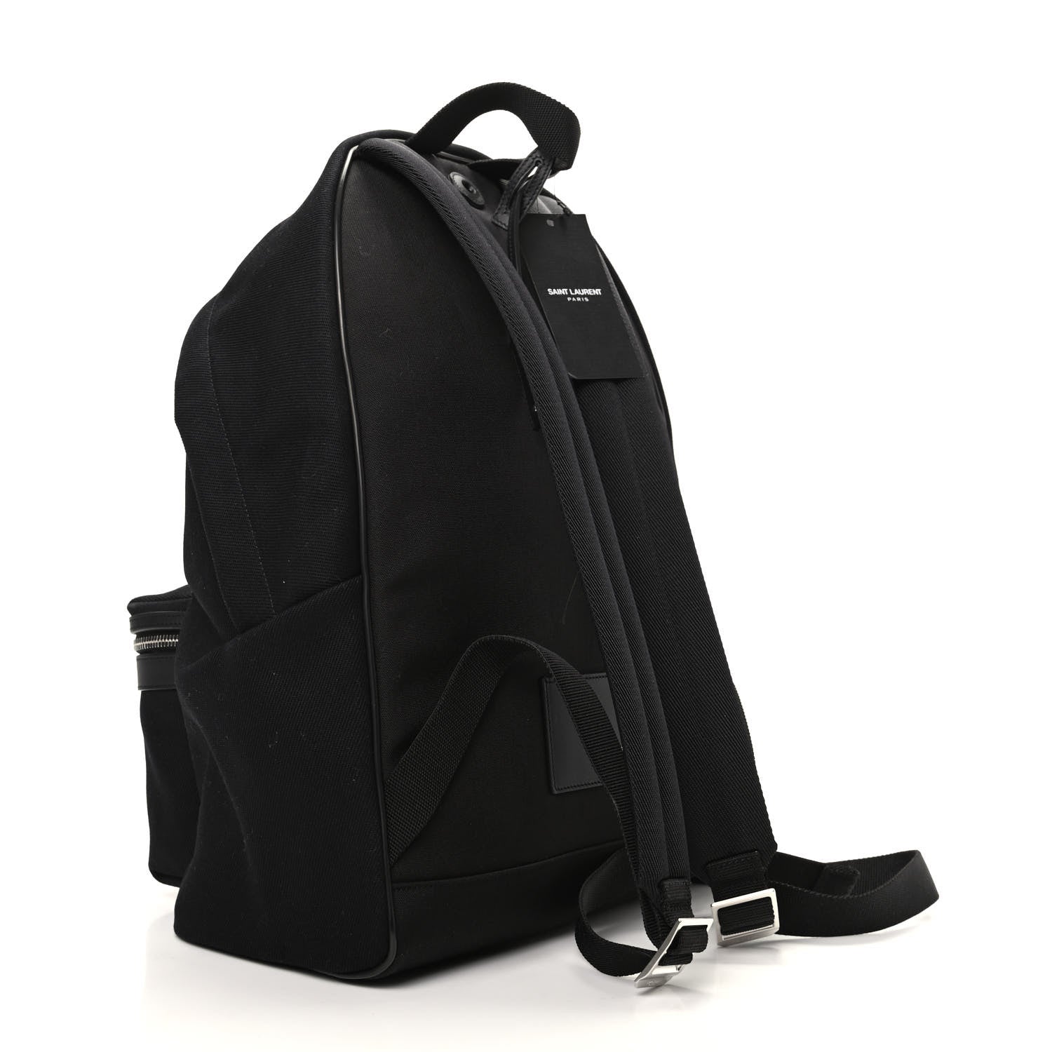 Saint Laurent Canvas SL Playing Cards City Backpack Black 2 of 8