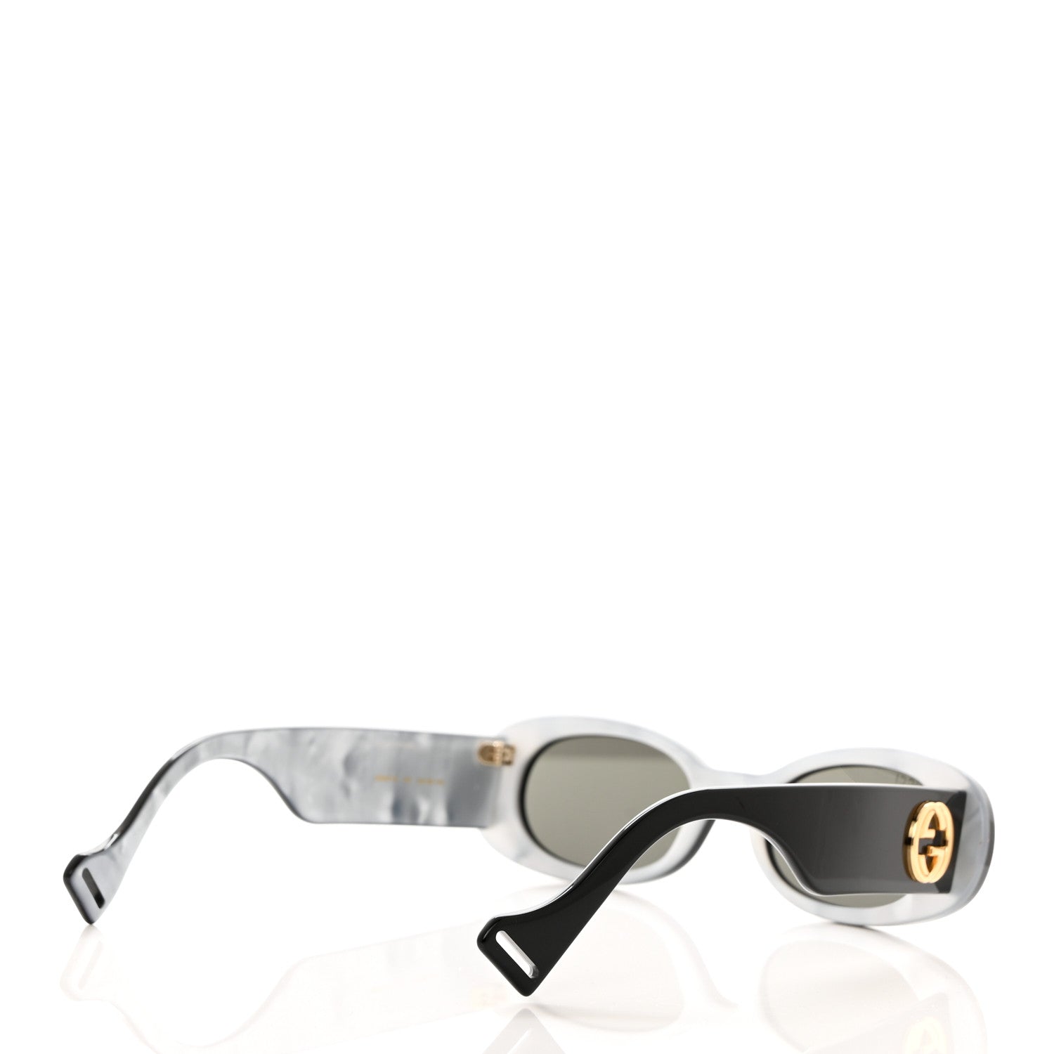 Gucci Acetate Oval Sunglasses GG0517S Black 4 of 8