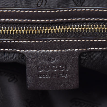 Gucci Crystal Monogram Medium Hysteria Tote Brown 6 of 10